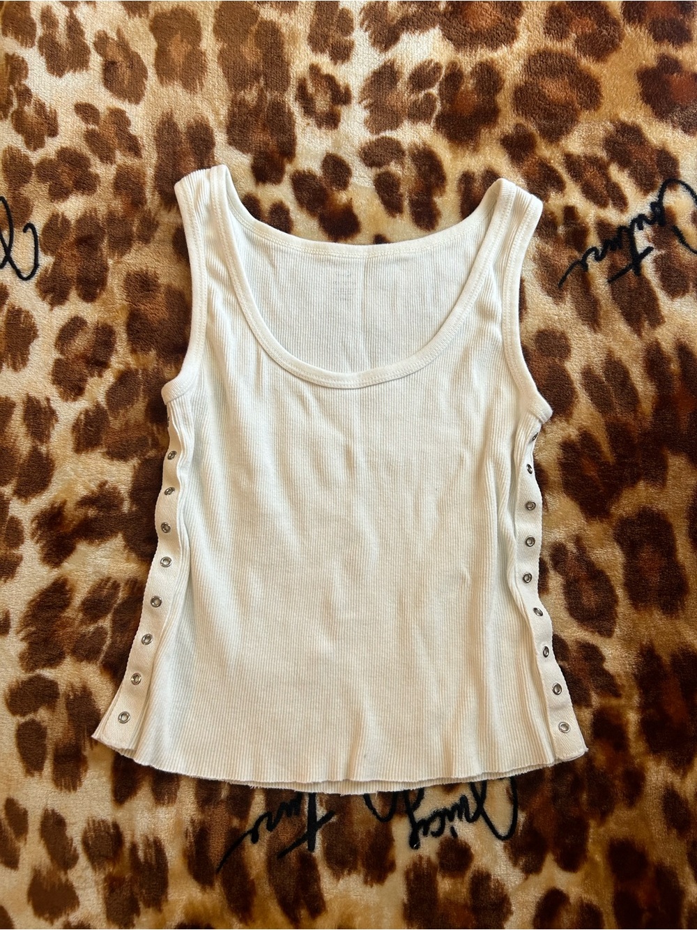 Brandy Melville Ribbed Tank Top